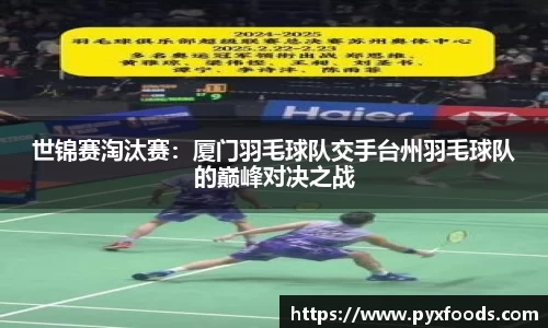 世锦赛淘汰赛：厦门羽毛球队交手台州羽毛球队的巅峰对决之战